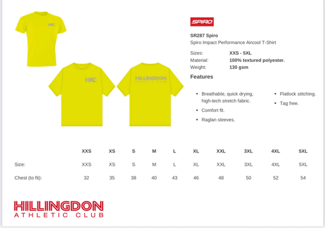 Hi Vis Training Top